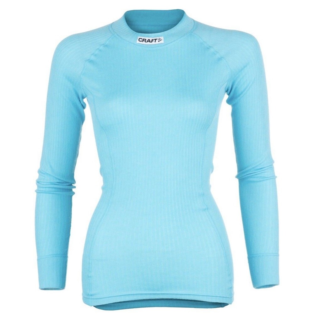NWT Craft Active Crewneck Base Layer Long-Sleeve Women's Aquamarine Sz Large